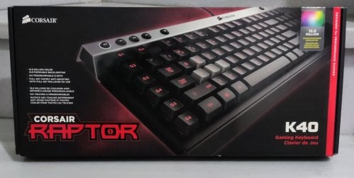 Περισσότερες πληροφορίες για "Corsair K40 Raptor RGB gaming keyboard"