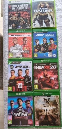 Περισσότερες πληροφορίες για "FIFA 19 F1'20 F1'21 F1'22 NBA 2K20 STATE OF DECAY 2 BROTHERS IN ARMS HELL'S HIGWAY TOM RAIDER"