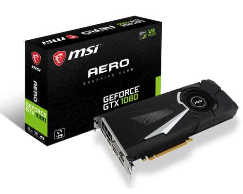 Περισσότερες πληροφορίες για "MSI GTX 1080 AERO 8G"