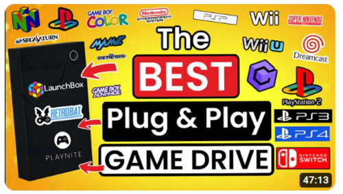 Περισσότερες πληροφορίες για "500GΒ SSD DISK Plug & Play Emulator με 3700 GAMES"