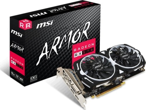 Περισσότερες πληροφορίες για "MSI RX 570 ARMOR 8G OC"