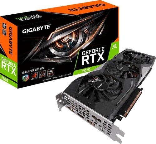 Περισσότερες πληροφορίες για "Gigabyte GeForce RTX 2070 GAMING OC 8G"