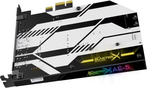 Περισσότερες πληροφορίες για "Creative Labs Sound BlasterX AE-5"