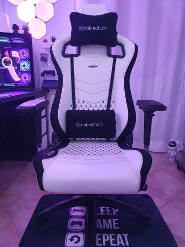 Περισσότερες πληροφορίες για "Noblechairs Epic Gaming Chair White/Black (Εκθεσιακό μοντέλο)"