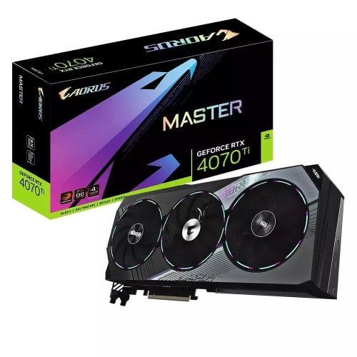 Περισσότερες πληροφορίες για "Gigabyte AORUS GeForce RTX 4070 Ti MASTER 12G"