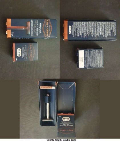 Περισσότερες πληροφορίες για "Gillette King C Ξυριστικές & κουρετικές μηχανέςματος (Double Edge &  Beard Trimmer & Style Master)"
