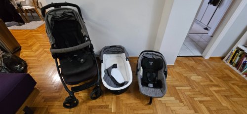 Περισσότερες πληροφορίες για "Πωλειται βρεφικο καροτσι 3 σε 1 Peg perego"
