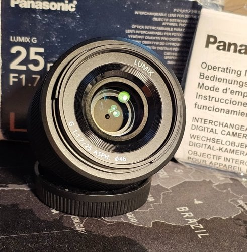 Περισσότερες πληροφορίες για "Lumix 25mm f1.7 MFT"