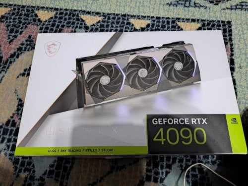 Περισσότερες πληροφορίες για "MSI GeForce RTX 4090 SUPRIM X 24G"