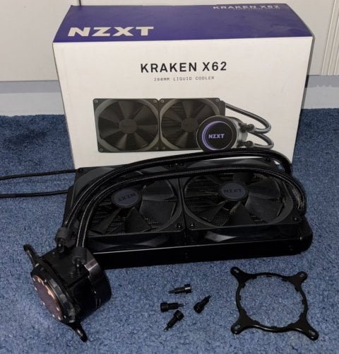 Περισσότερες πληροφορίες για "NZXT Kraken X62 Hydrocooler"