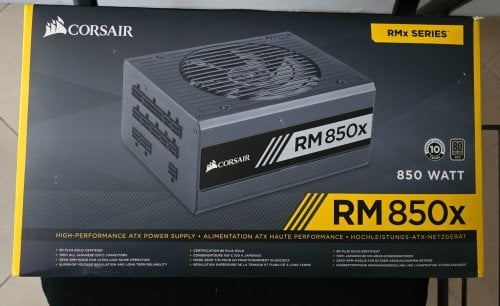 Περισσότερες πληροφορίες για "Corsair PSU RMX 850 Watt 80+ Gold"
