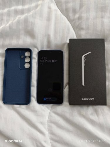 Περισσότερες πληροφορίες για "Samsung Galaxy S25 Navy 128GB + Εxtras (διαβάστε περιγραφή) | Άριστη κατάσταση"