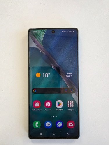 Περισσότερες πληροφορίες για "Samsung Galaxy Note 20 (mystic green 8/256)"