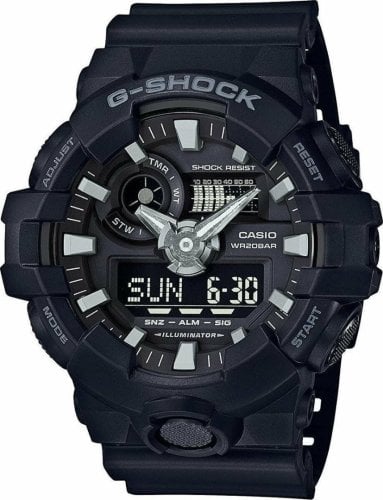 Περισσότερες πληροφορίες για "Casio g-shock GA-700"