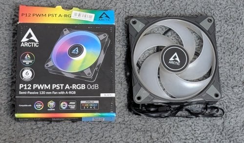 Περισσότερες πληροφορίες για "Arctic P12 PWM PST A-RGB Case Fan 120mm με Σύνδεση 4-Pin"