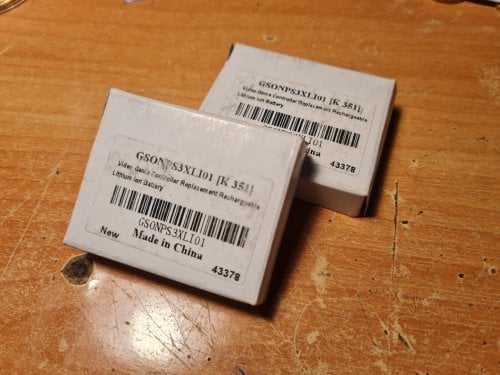 Περισσότερες πληροφορίες για "Ζευγάρι PS3 Controller Ανταλακτικές Μπαταρίες"