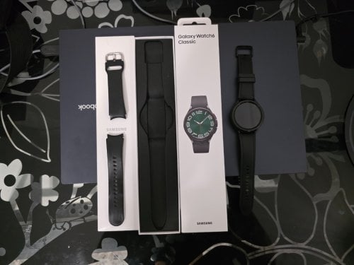Περισσότερες πληροφορίες για "Galaxy Watch 6 classic black wifi"