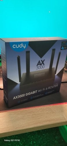 Περισσότερες πληροφορίες για "cuddy WR3000 wireless router"