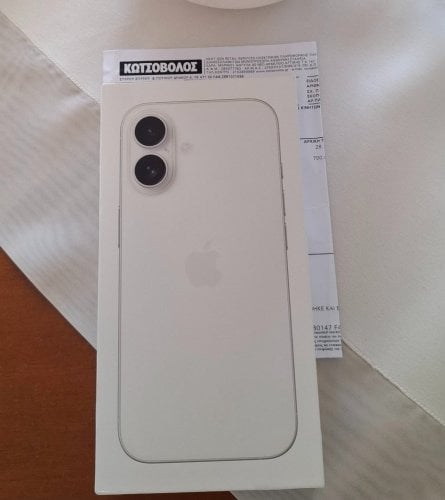Περισσότερες πληροφορίες για "APPLE iPHONE 16 5G (128GB /WHITE)  ΕΛΛΗΝΙΚΌ ΣΦΡΑΓΙΣΜΈΝΟ ΜΕ ΔΩΡΑ"