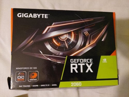 Περισσότερες πληροφορίες για "Gigabyte GeForce RTX 2060 WINDFORCE OC 12G"
