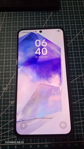 Περισσότερες πληροφορίες για "SAMSUNG A55 5G 8 128 G σαν καινούριο ούτε ίχνος σκόνης AWESOME NAVY με τζαμάκι  και θήκες.ΕΛΛΗΝΙΚΌ"