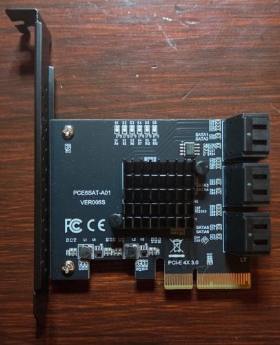 Περισσότερες πληροφορίες για "PCIe Expansion SATA Controller PCIe 3.0 x4 ASM1166"