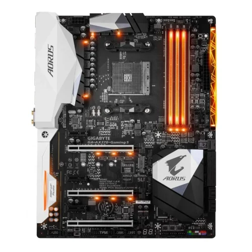 Περισσότερες πληροφορίες για "gigabyte x370 gaming 5"