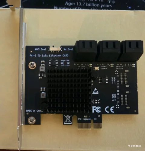 Περισσότερες πληροφορίες για "PCIe Expansion SATA Controller PCIe 3.0 x1 ASM1061"
