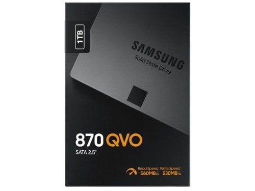 Περισσότερες πληροφορίες για "Samsung 870 QVO (1 TB/SATA III)"
