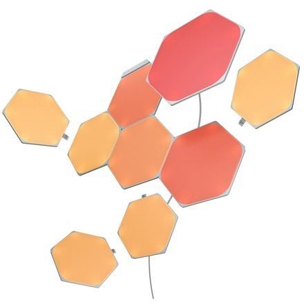 Περισσότερες πληροφορίες για "Nanoleaf Shapes Hexagons Smarter Kit 9 pack"