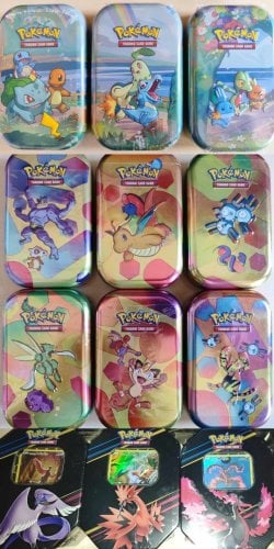Περισσότερες πληροφορίες για "Pokemon TCG Tins: Hidden Fates/Crown Zenith/Shining Fates"