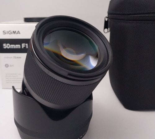 Περισσότερες πληροφορίες για "Sigma 50mm f/1.4 DG DN Art Lens for Sony"