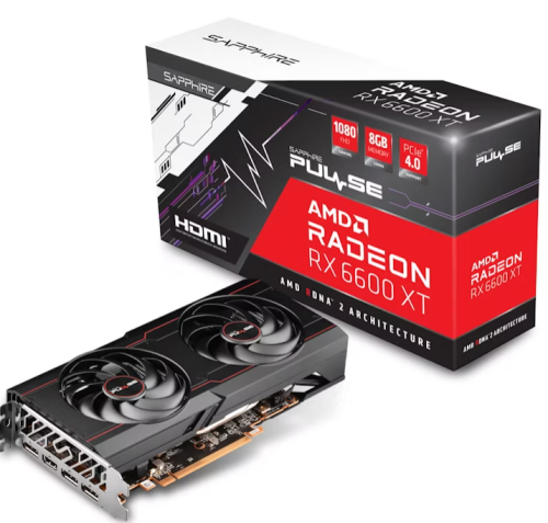 Περισσότερες πληροφορίες για "Sapphire Radeon RX 6600 XT Pulse Gaming 8GB GDDR6 PCI-Express Graphics Card"