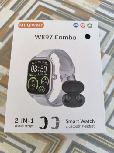 Περισσότερες πληροφορίες για "Σετ SmartWatch δύο λουράκια Ασύρματα ακουστικά WK97 Combo"