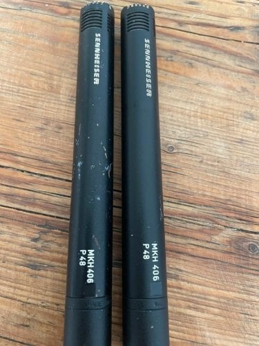 Περισσότερες πληροφορίες για "Sennheiser MKH 406 2 μικρόφωνα"