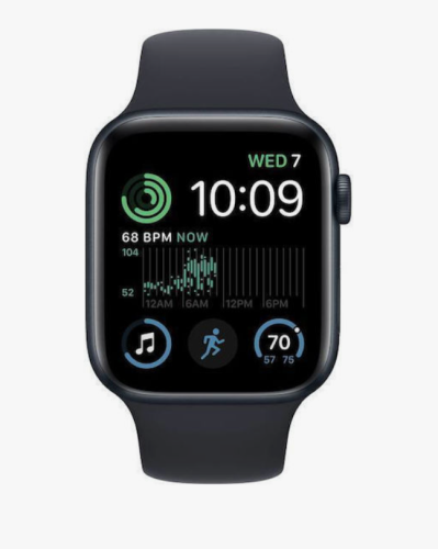 Περισσότερες πληροφορίες για "Apple Watch SE (44mm/Μαύρο)"