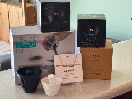 Περισσότερες πληροφορίες για "Orea V3 Brewers & Kruve Sifter Plus Bundle"