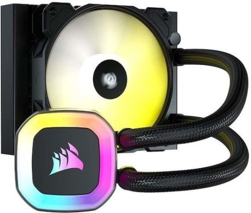 Περισσότερες πληροφορίες για "Corsair iCUE H55 RGB Υδρόψυξη Επεξεργαστή Μονού Ανεμιστήρα 120mm για Socket AM4AM517001200115x"