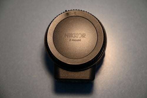 Περισσότερες πληροφορίες για "Nikon FTZ adapter"