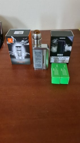 Περισσότερες πληροφορίες για "VOOPOO DRAG 3 +GEEKVAPE ZEUS X RTA"