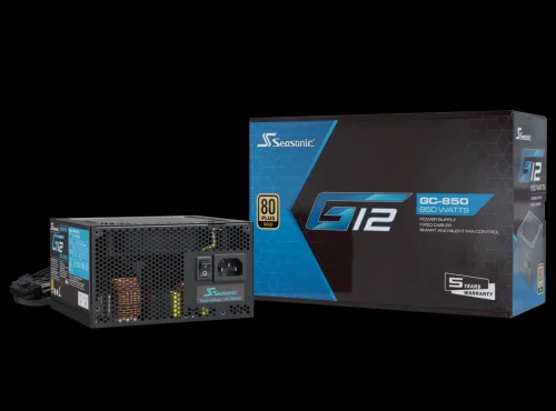 Περισσότερες πληροφορίες για "PSU Seasonic GC850  G12"