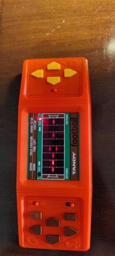 Περισσότερες πληροφορίες για "VINTAGE VIDEO GAME : TANDY ELECTRONIC-  2 PLAYER FOOTBALL"