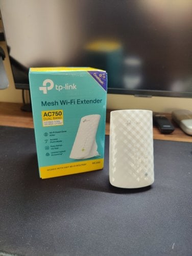 Περισσότερες πληροφορίες για "TP-Link AC750 Mesh Wi-Fi Extender"