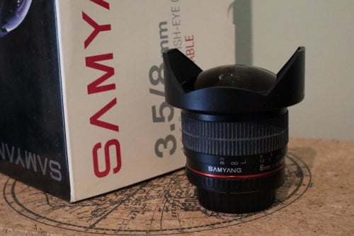 Περισσότερες πληροφορίες για "Φακός fisheye Samyang 8mm F/3.5 UMC CS II για Nikon - NEA TIMH"