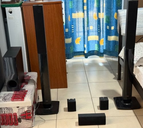 Περισσότερες πληροφορίες για "Home Cinema LG 5.1"