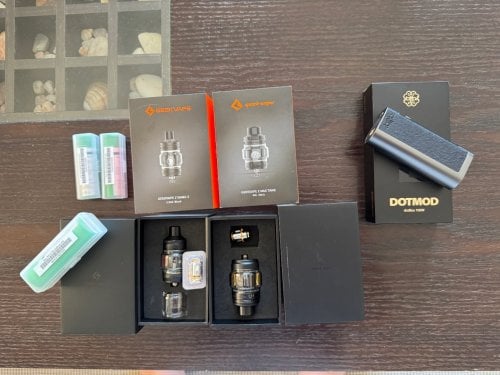 Περισσότερες πληροφορίες για "DOTMOD+2 GEEKVAPE ατμό ποιητές καινούριο!!Θεσσαλονίκη."