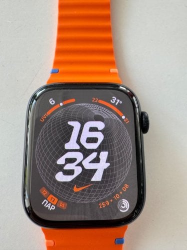 Περισσότερες πληροφορίες για "Apple Watch Series 8 Aluminium 45mm Αδιάβροχο με Παλμογράφο μαύρο"