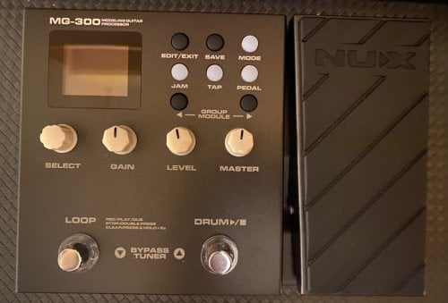 Περισσότερες πληροφορίες για "NUX MG-300 MULTI FX"