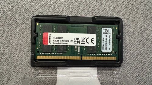Περισσότερες πληροφορίες για "DDR4 Kingston 1x32GB 3200mhz for LAPTOP"