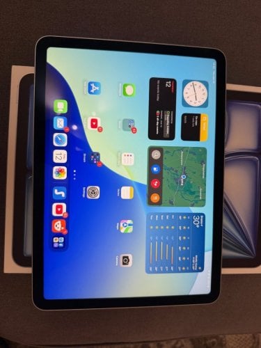 Περισσότερες πληροφορίες για "Apple iPad Air 2024 (128 GB/M2/8 GB/Blue)+Επεκταση εγγύησης"